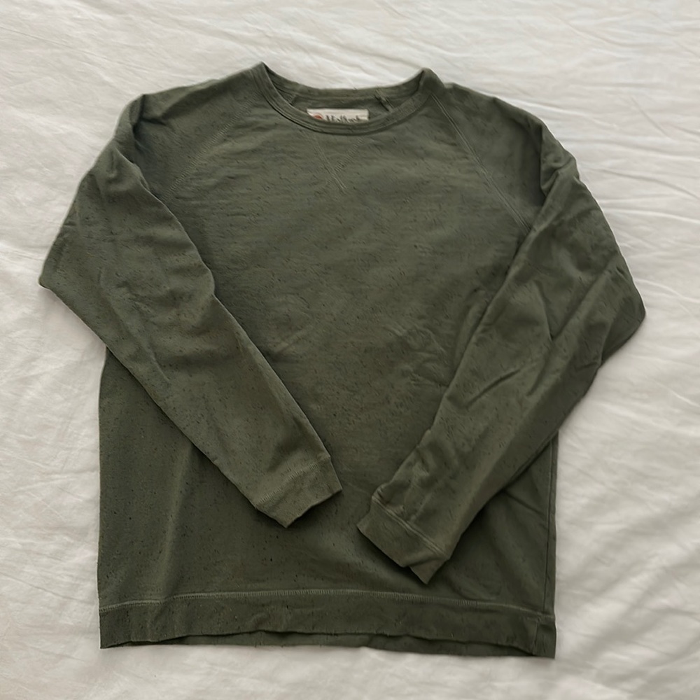 Men’s Mollusk Speckled Crew Neck Sweatshirt
